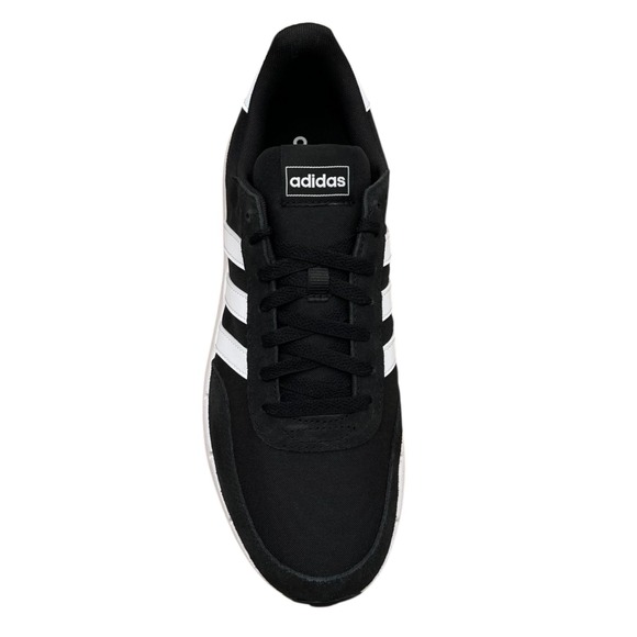 adidas Men adidas Run 60s 2.0‎ Men\'s Running Shoes Size 10.5 Black-White Retro-inspired